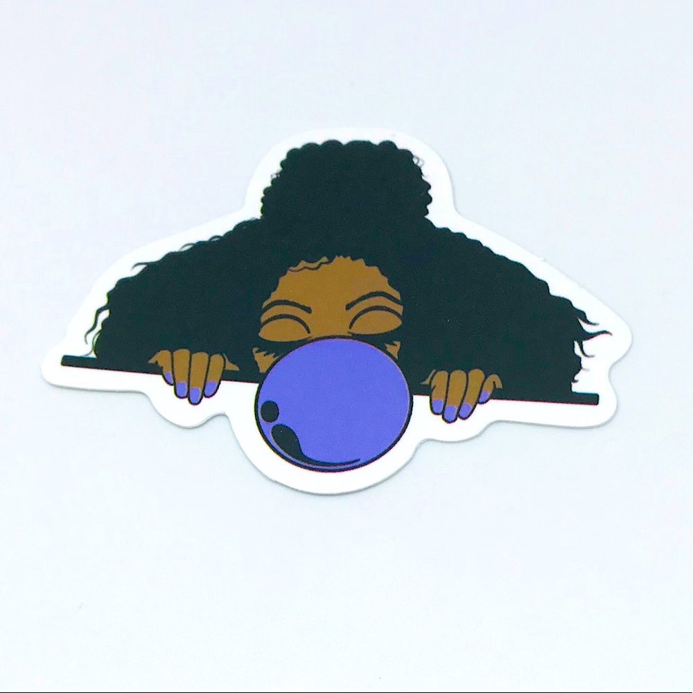 BabyGirl Single Waterproof Matte Decor Single Sticker